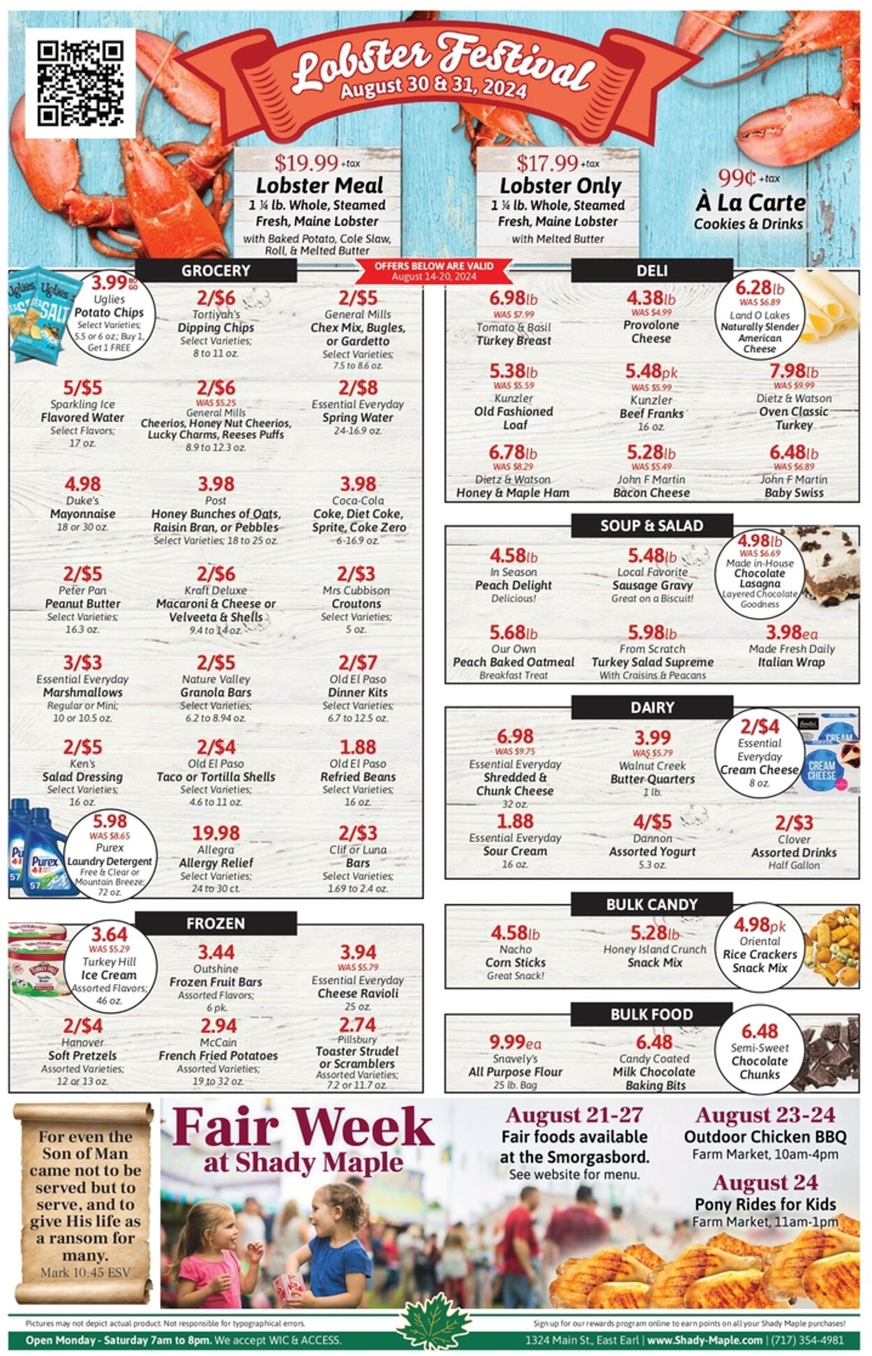 Weekly ad Shady Maple 08/14/2024 - 08/20/2024