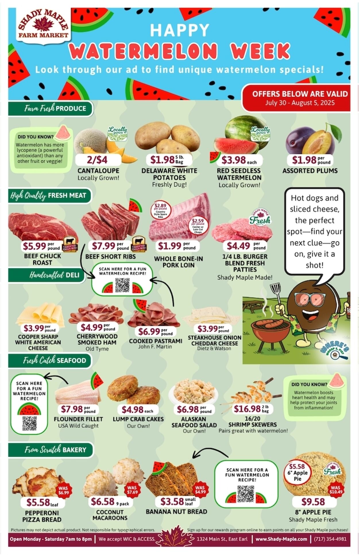 Weekly ad Shady Maple 07/30/2025 - 08/05/2025