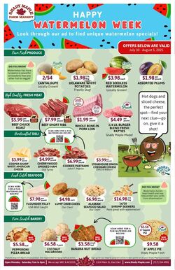 Weekly ad Shady Maple 07/30/2025 - 08/05/2025