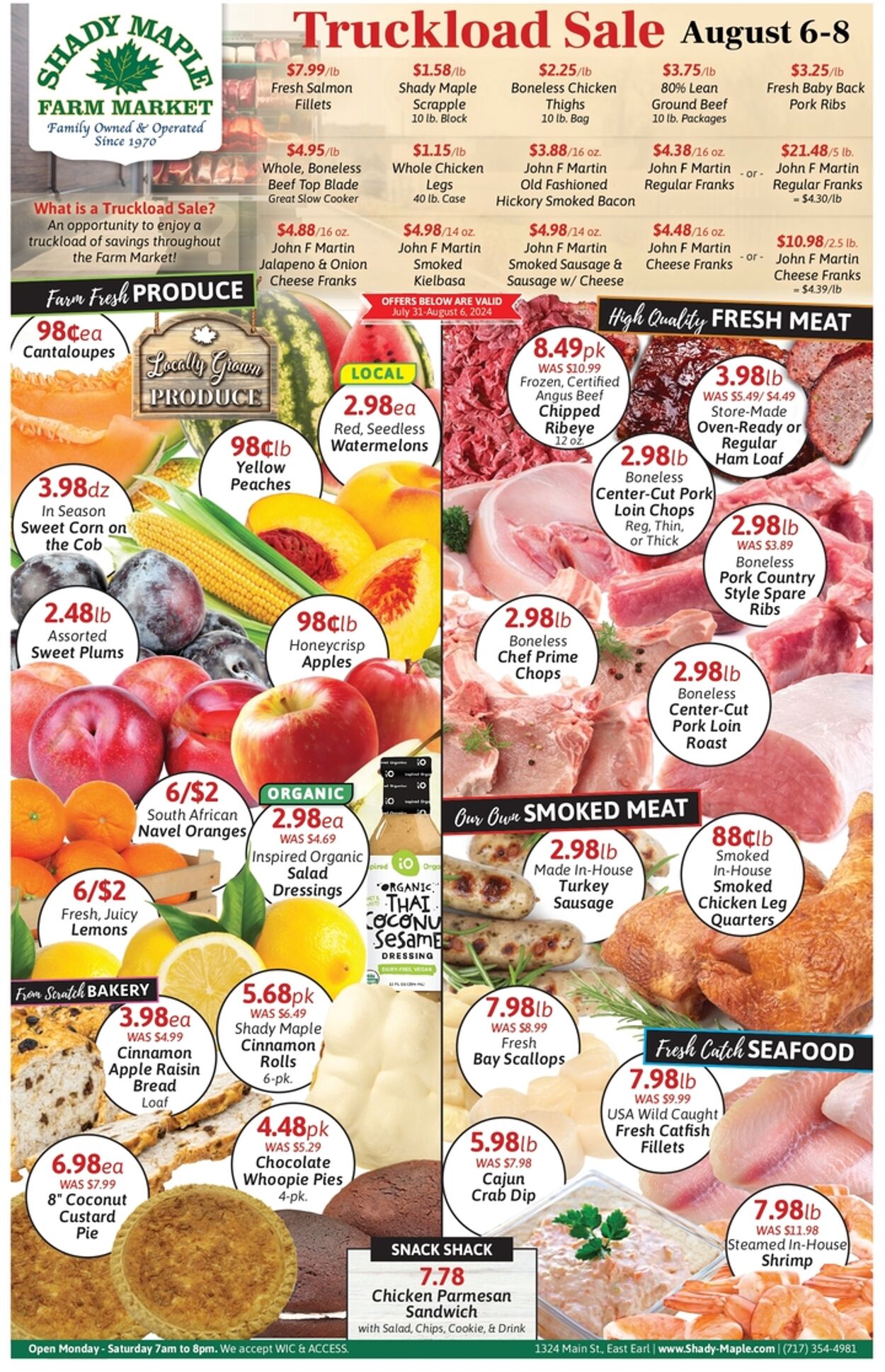 Weekly ad Shady Maple 07/31/2024 - 08/06/2024