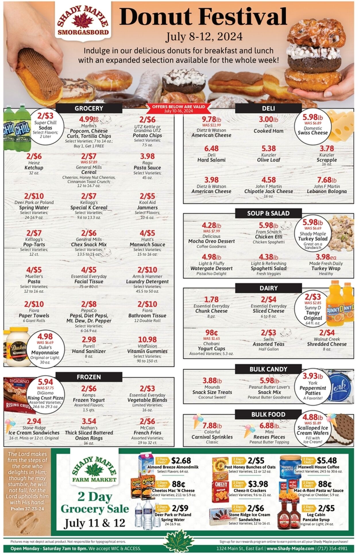 Weekly ad Shady Maple 07/10/2024 - 07/16/2024