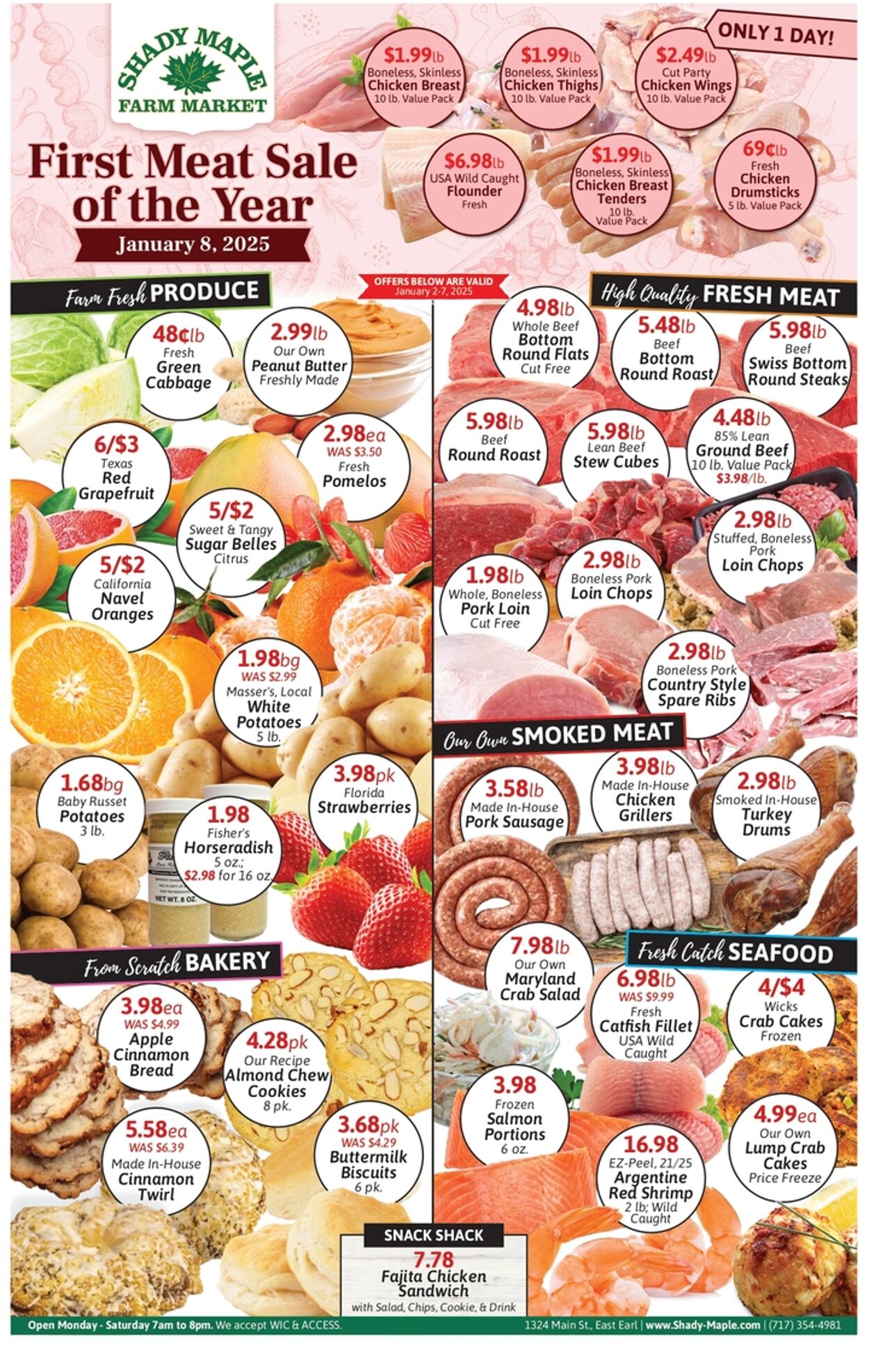 Weekly ad Shady Maple 01/02/2025 - 01/07/2025