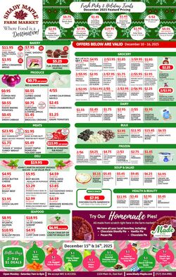 Weekly ad Shady Maple 12/17/2025 - 12/23/2025