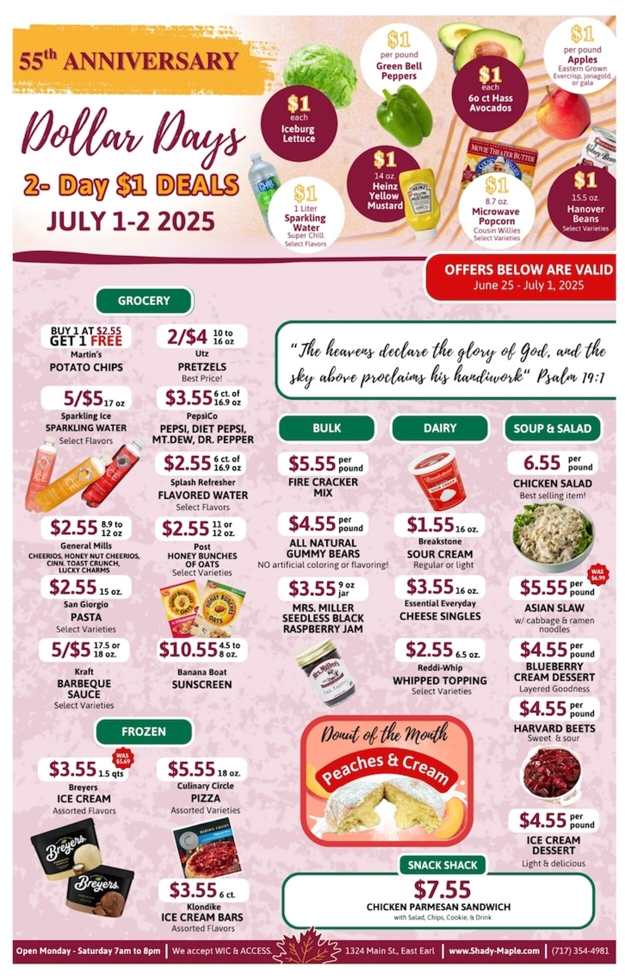 Weekly ad Shady Maple 06/25/2025 - 07/01/2025