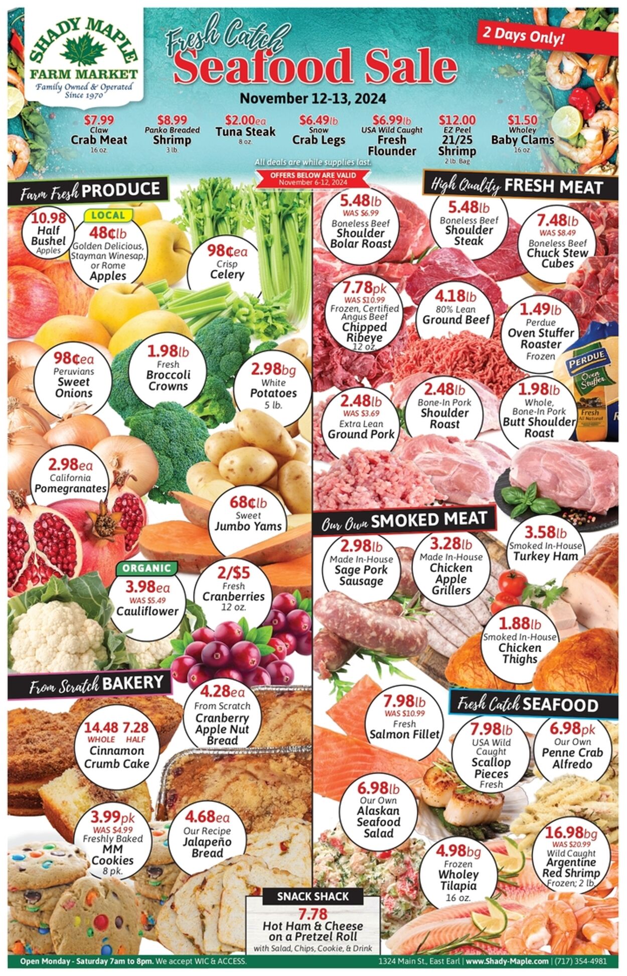 Weekly ad Shady Maple 11/06/2024 - 11/12/2024