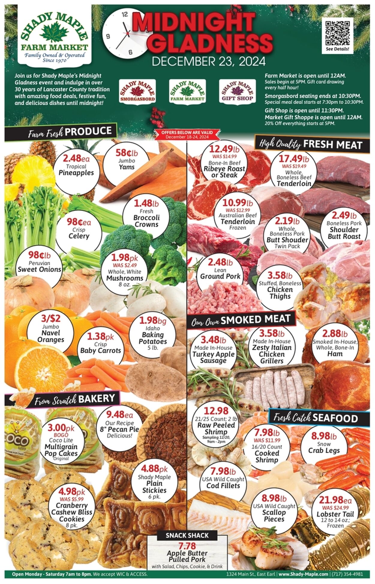 Weekly ad Shady Maple 12/18/2024 - 12/24/2024