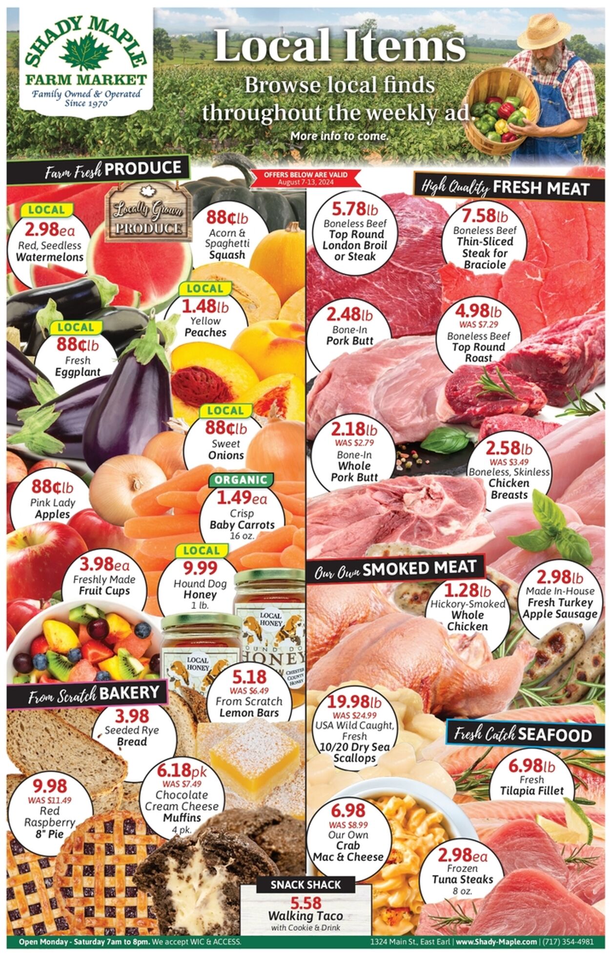 Weekly ad Shady Maple 08/07/2024 - 08/13/2024