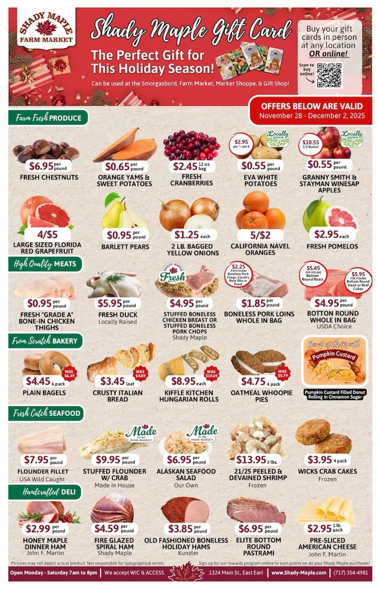 Weekly ad Shady Maple 11/28/2025 - 12/02/2025