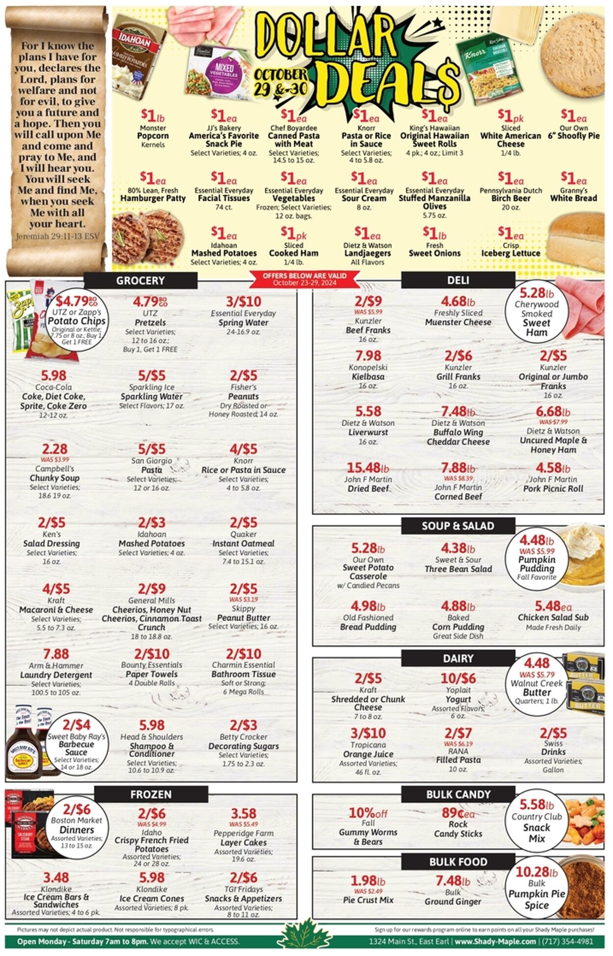 Weekly ad Shady Maple 10/23/2024 - 10/29/2024