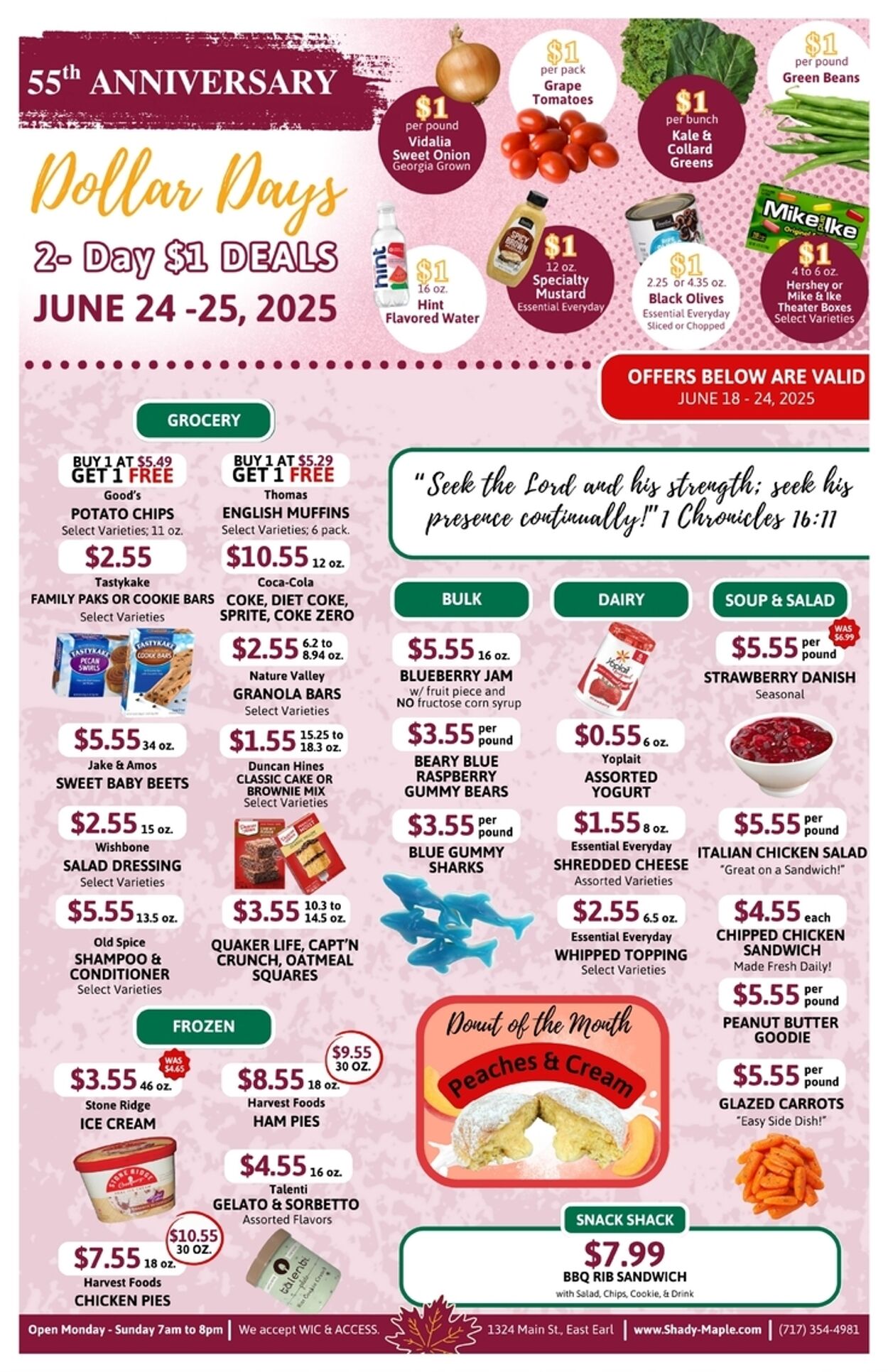 Weekly ad Shady Maple 06/18/2025 - 06/24/2025