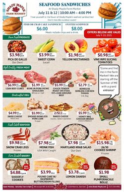 Weekly ad Shady Maple 07/09/2025 - 07/15/2025