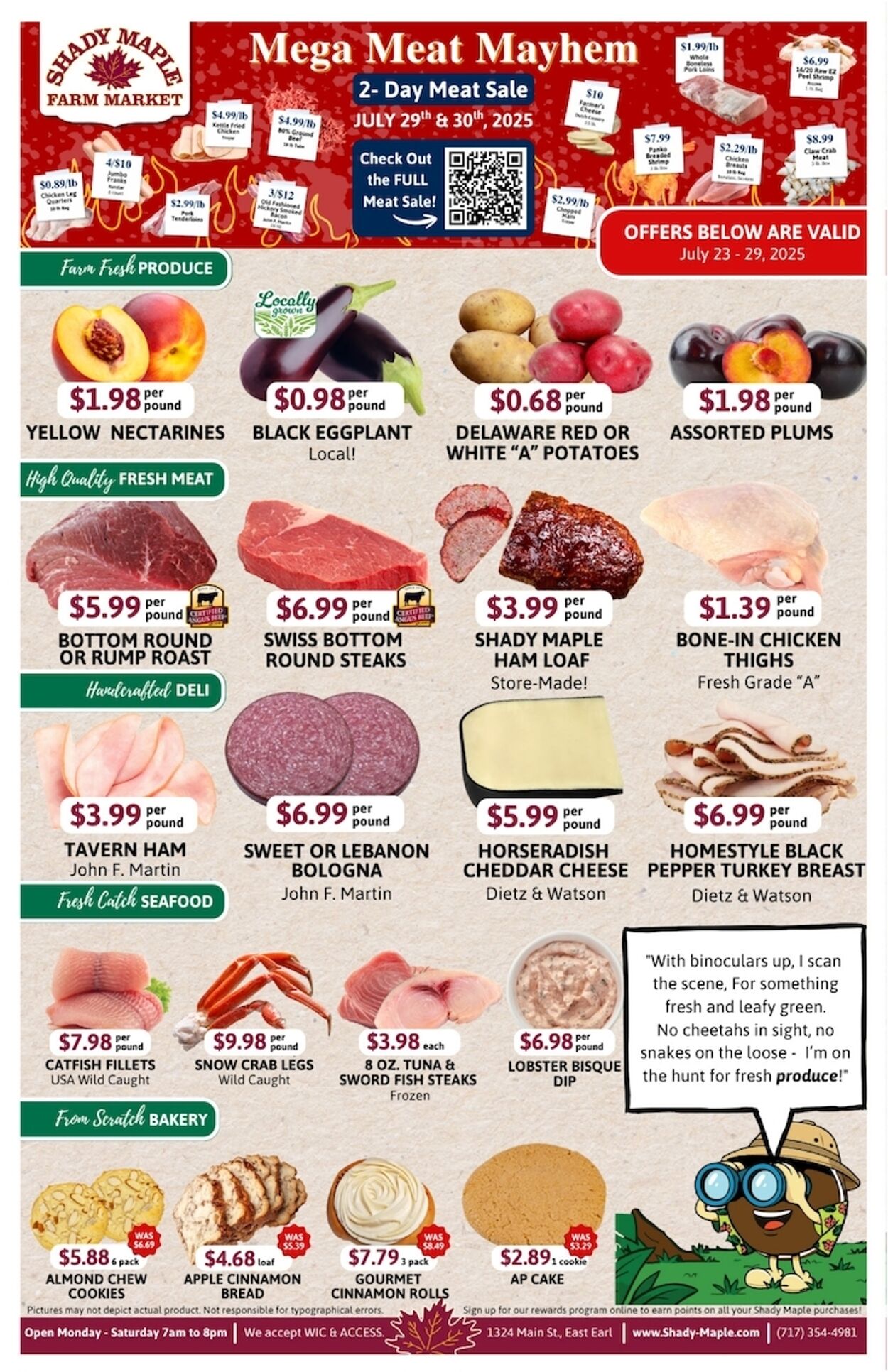 Weekly ad Shady Maple 07/23/2025 - 07/29/2025