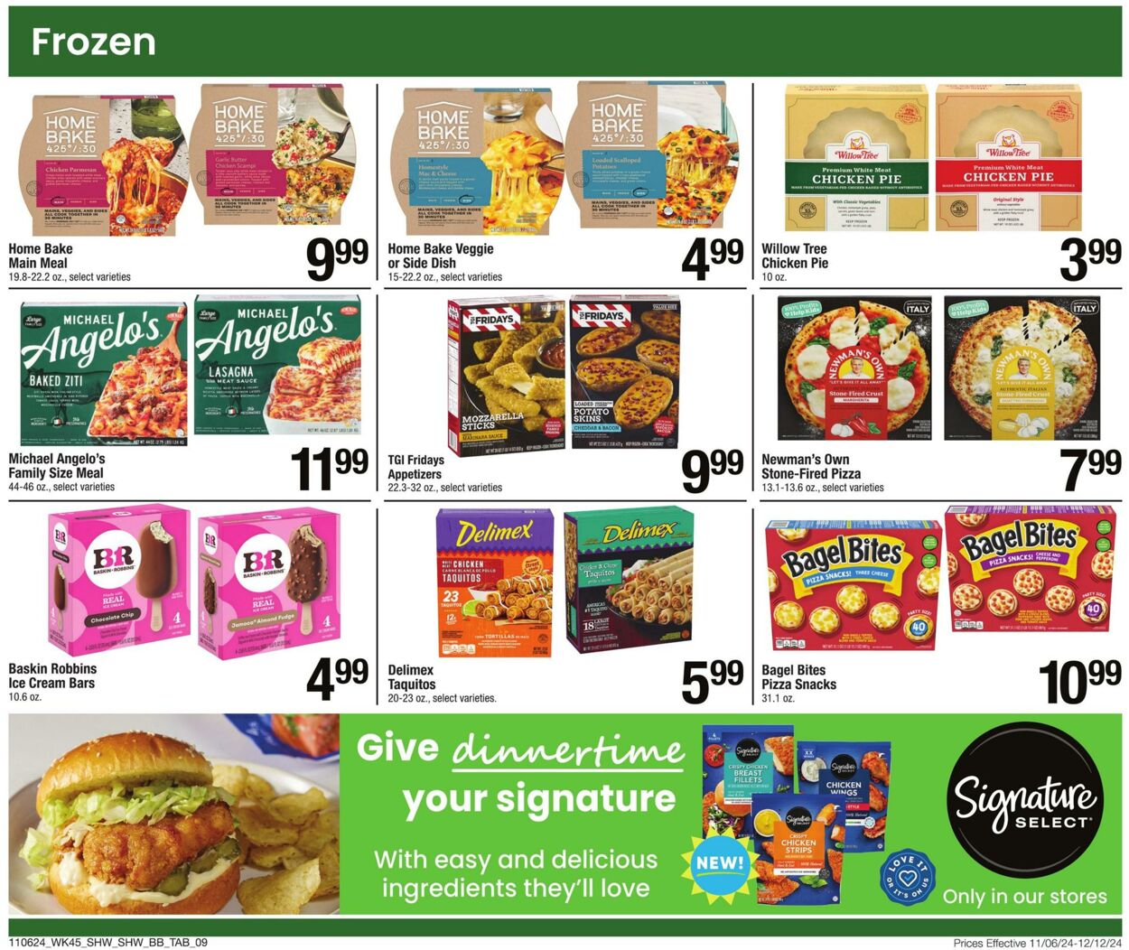 Weekly ad Shaws 11/06/2024 - 12/12/2024