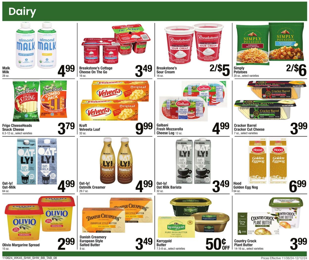 Weekly ad Shaws 11/06/2024 - 12/12/2024