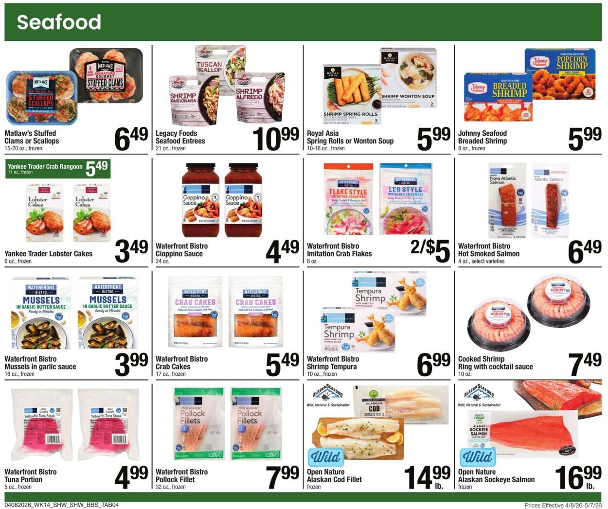 Weekly ad Shaws 04/08/2026 - 05/07/2026