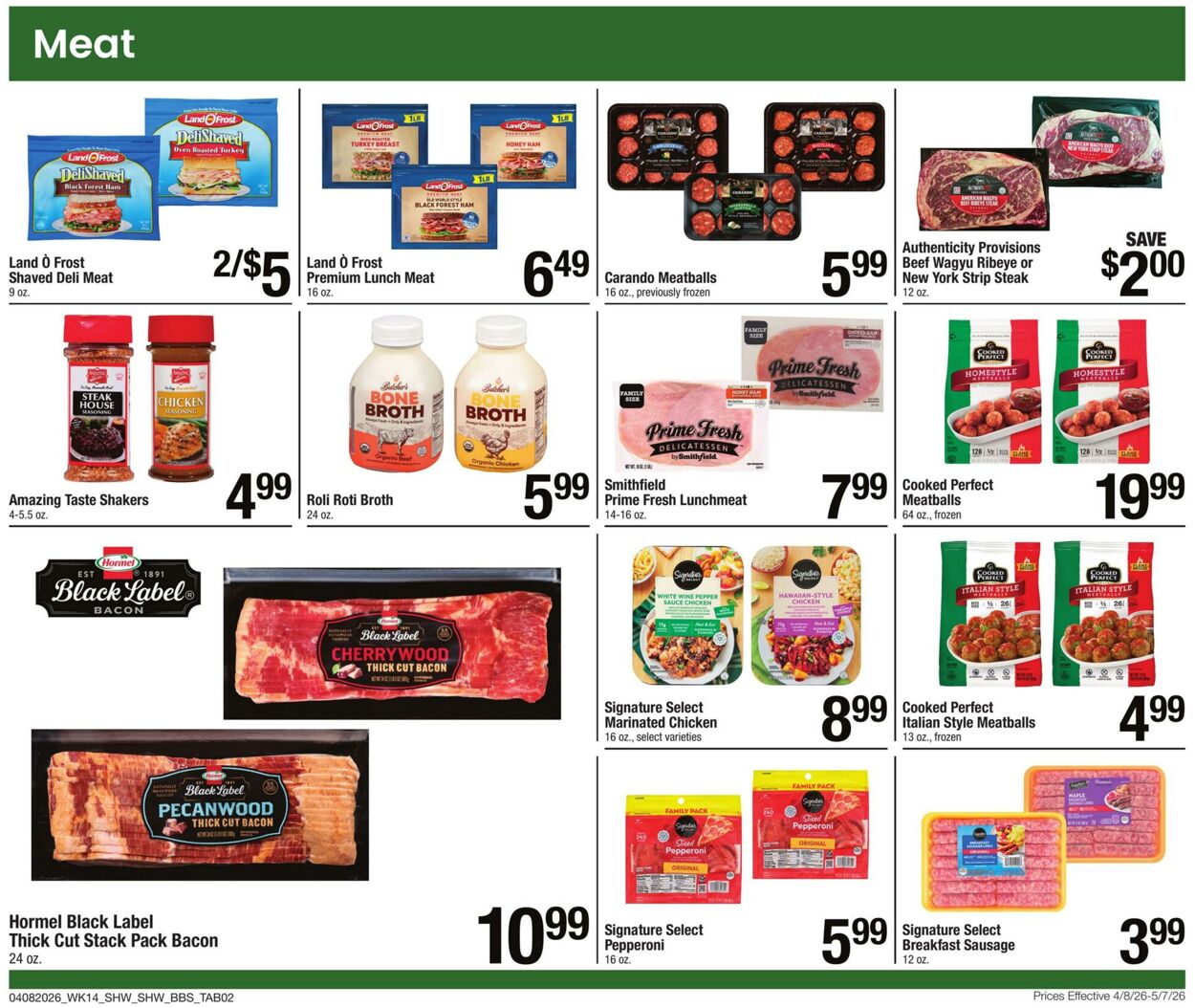 Weekly ad Shaws 04/08/2026 - 05/07/2026