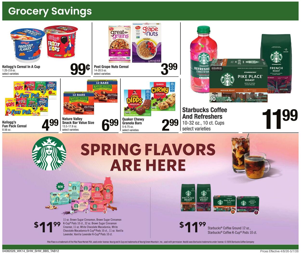 Weekly ad Shaws 04/08/2026 - 05/07/2026