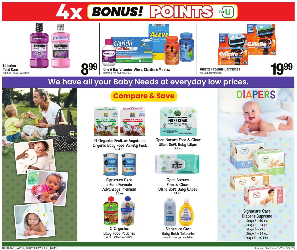 Weekly ad Shaws 04/08/2026 - 05/07/2026