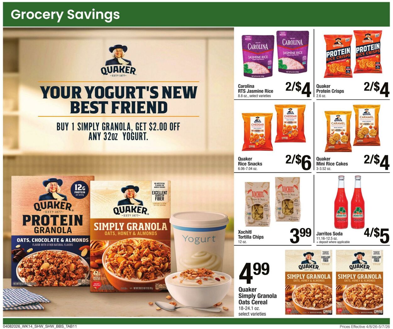 Weekly ad Shaws 04/08/2026 - 05/07/2026