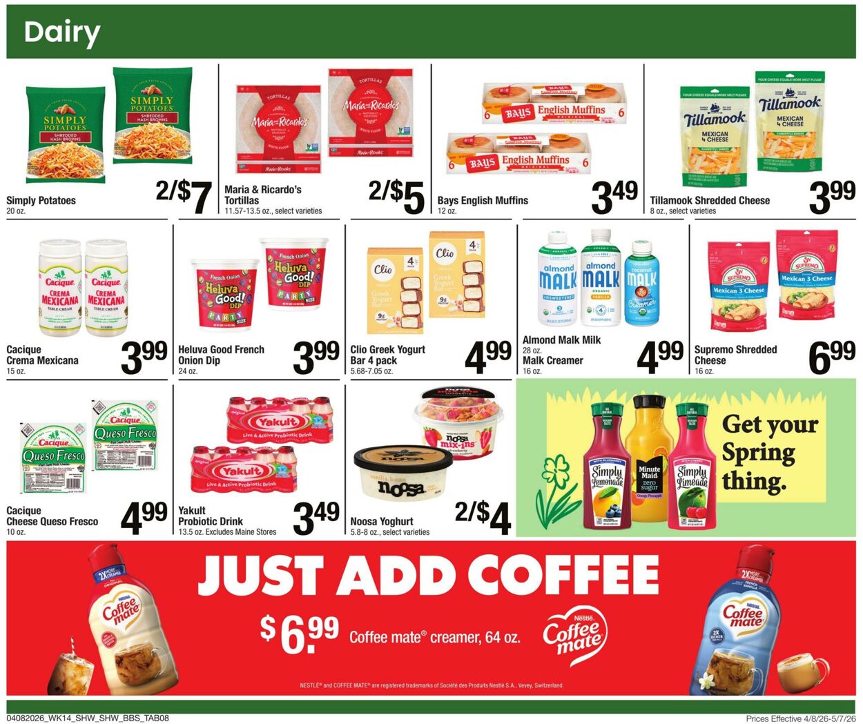 Weekly ad Shaws 04/08/2026 - 05/07/2026