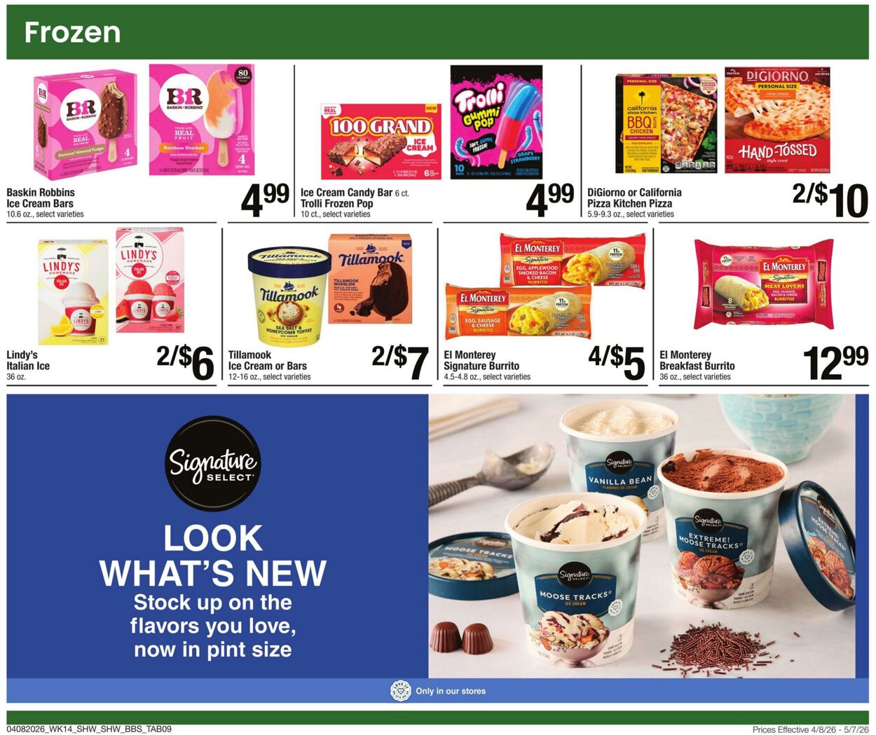Weekly ad Shaws 04/08/2026 - 05/07/2026
