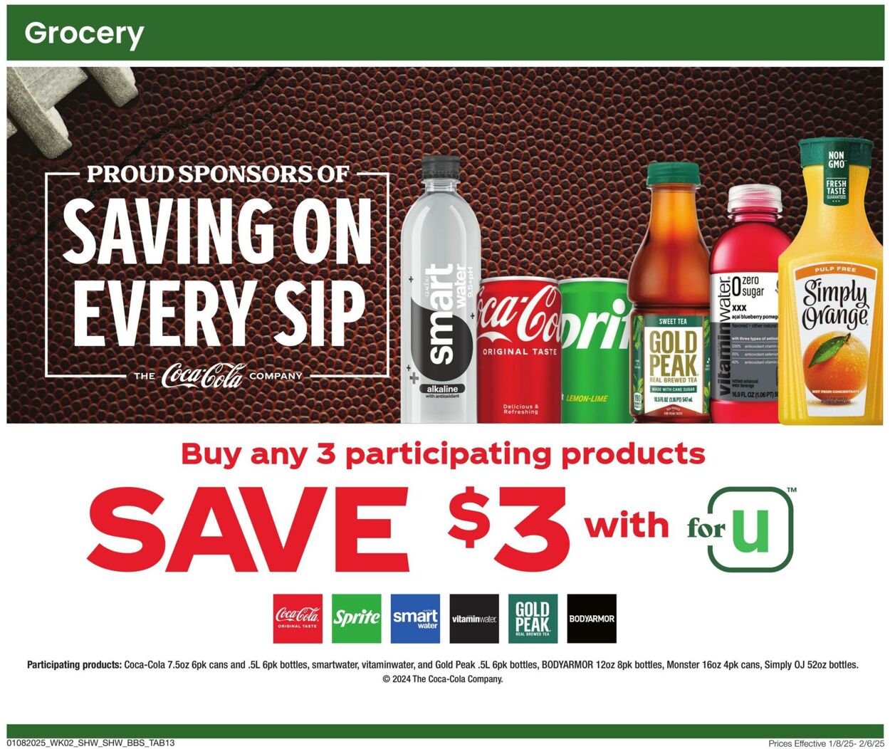 Weekly ad Shaws 01/08/2025 - 02/06/2025