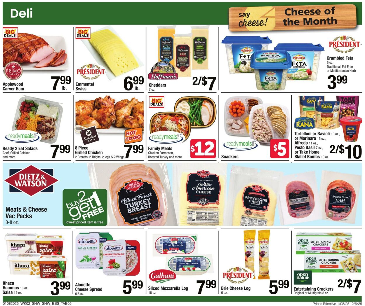 Weekly ad Shaws 01/08/2025 - 02/06/2025