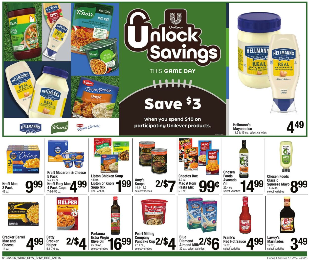 Weekly ad Shaws 01/08/2025 - 02/06/2025