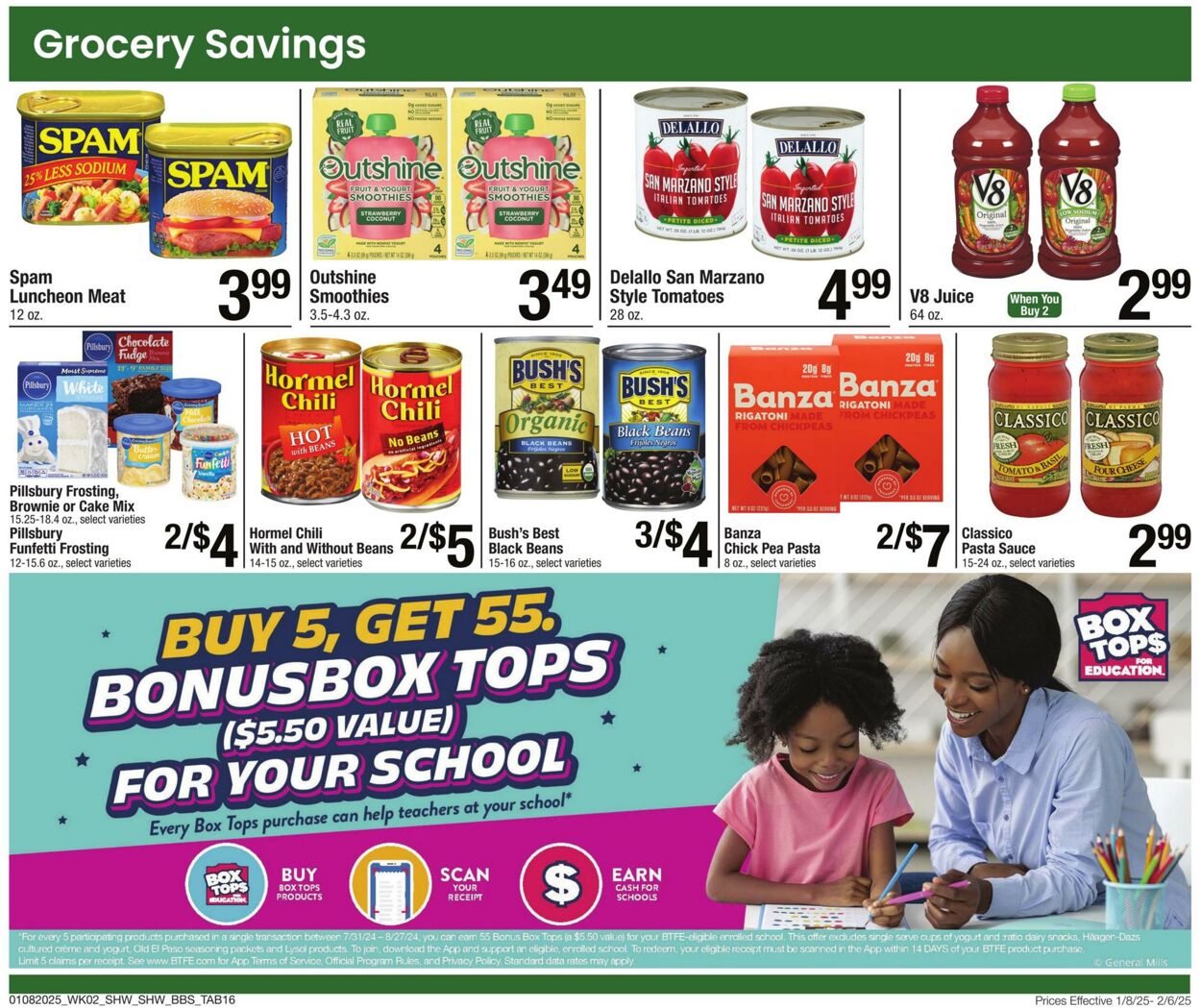 Weekly ad Shaws 01/08/2025 - 02/06/2025