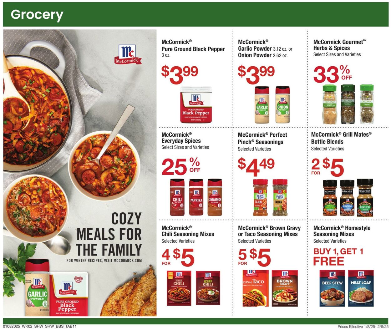 Weekly ad Shaws 01/08/2025 - 02/06/2025