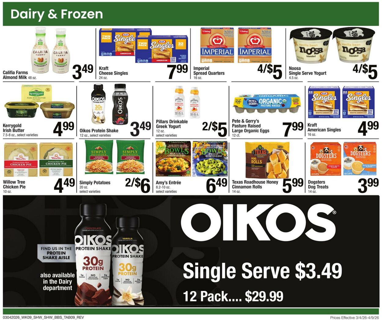 Weekly ad Shaws 03/04/2026 - 04/09/2026