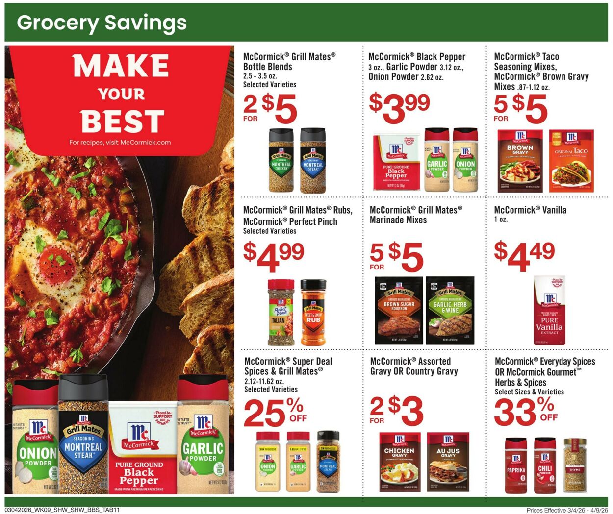 Weekly ad Shaws 03/04/2026 - 04/09/2026