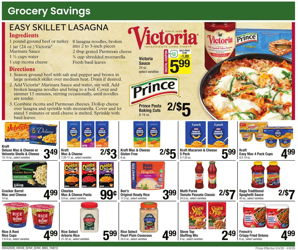Weekly ad Shaws 03/04/2026 - 04/09/2026