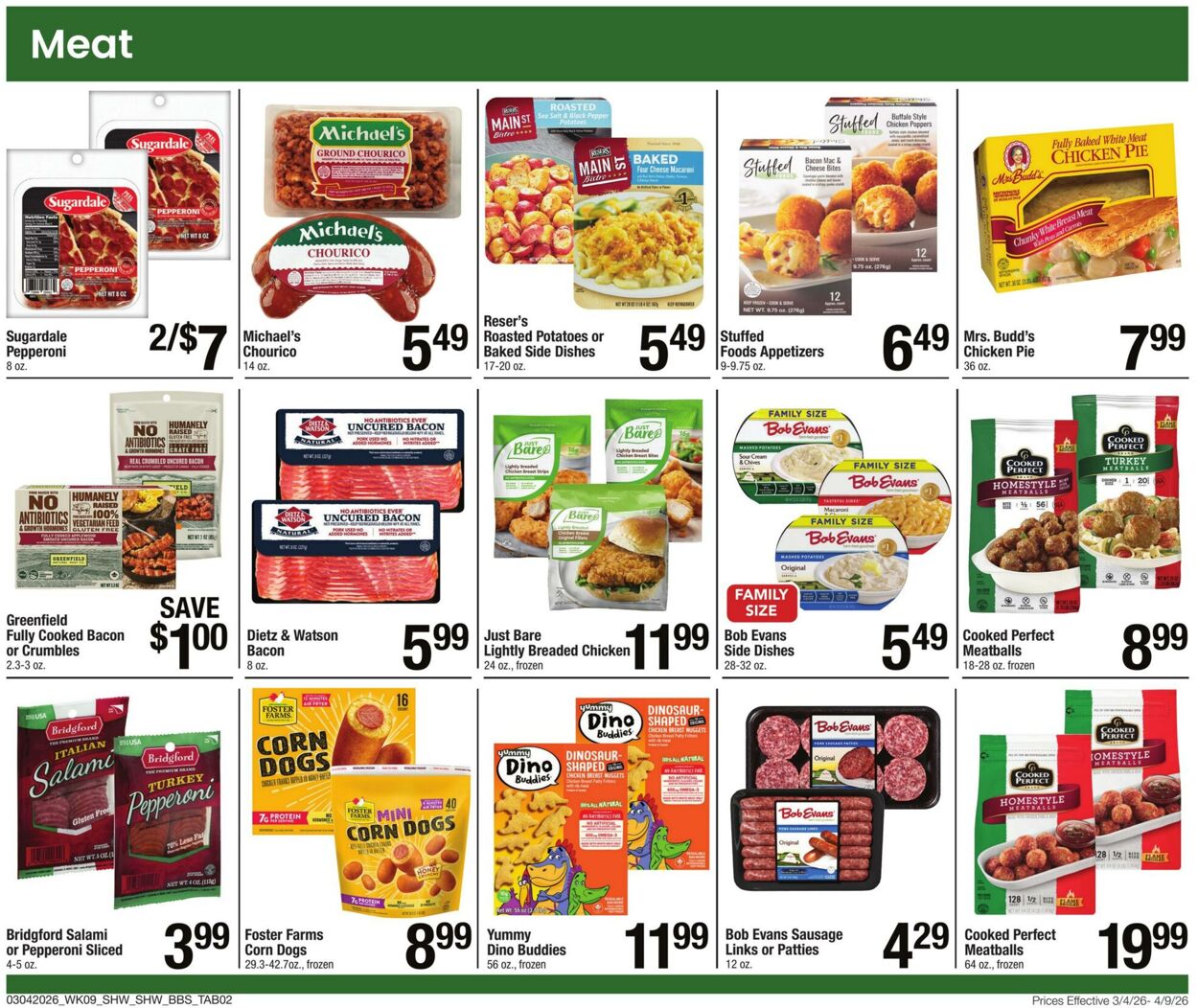 Weekly ad Shaws 03/04/2026 - 04/09/2026