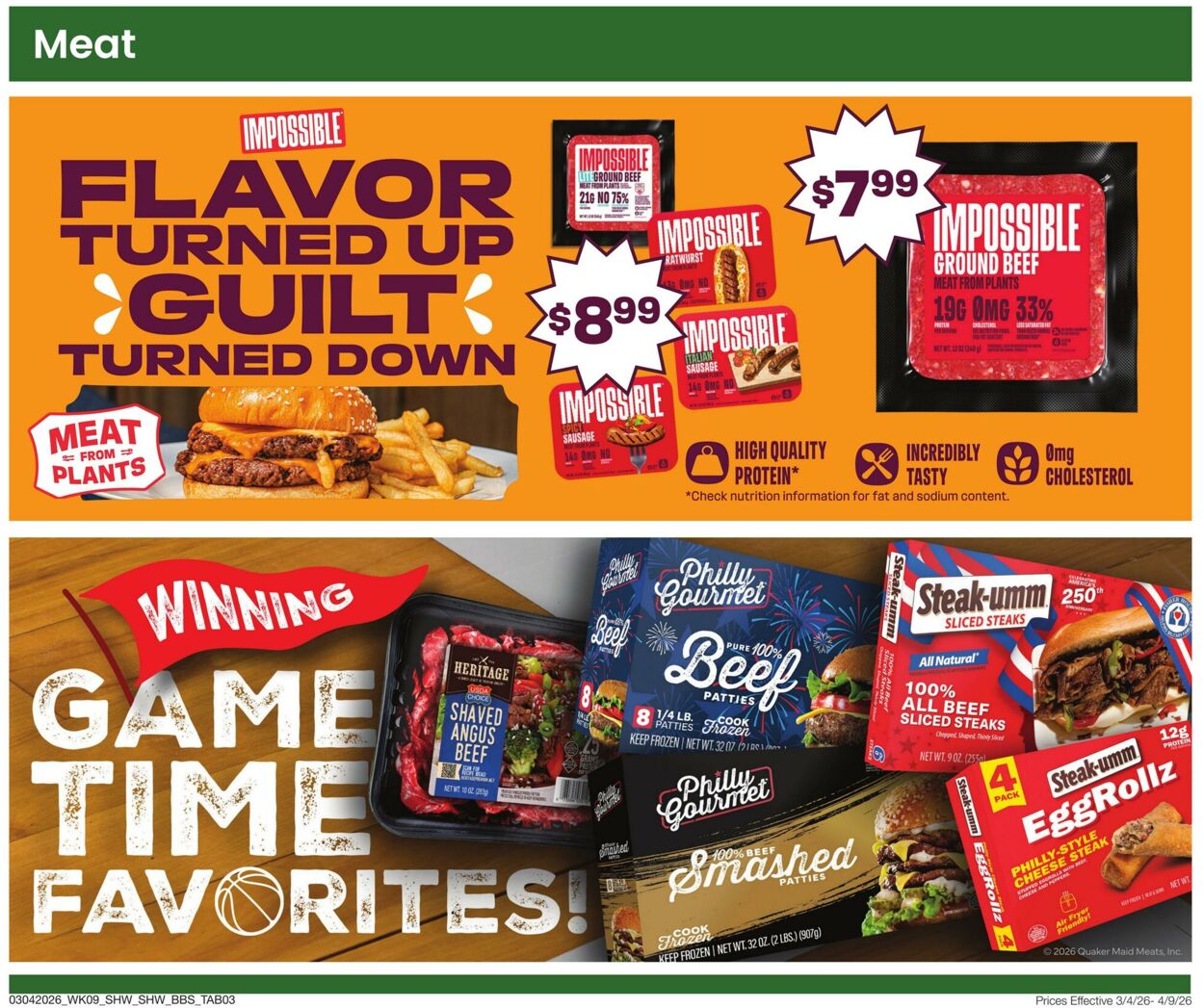 Weekly ad Shaws 03/04/2026 - 04/09/2026