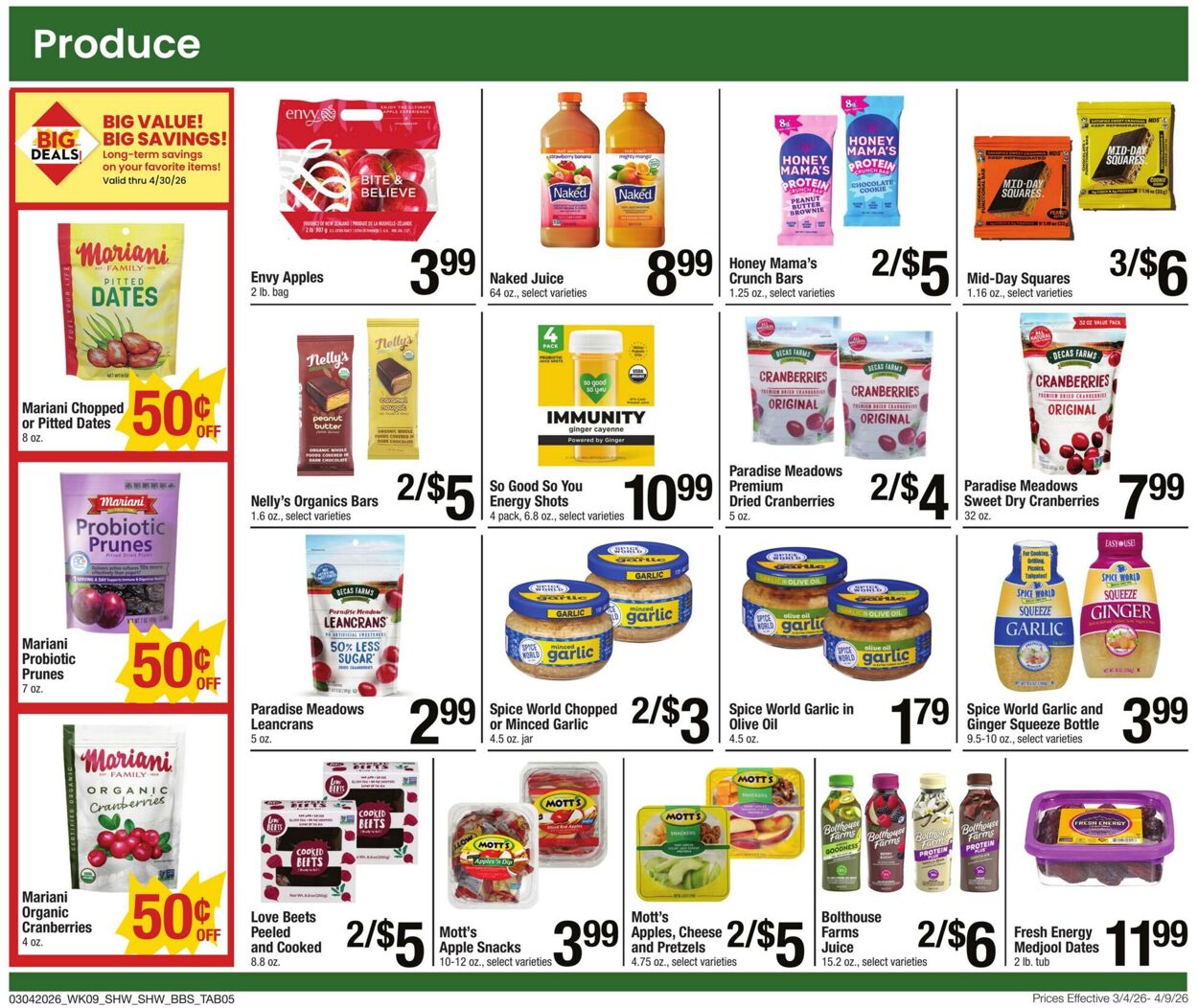Weekly ad Shaws 03/04/2026 - 04/09/2026