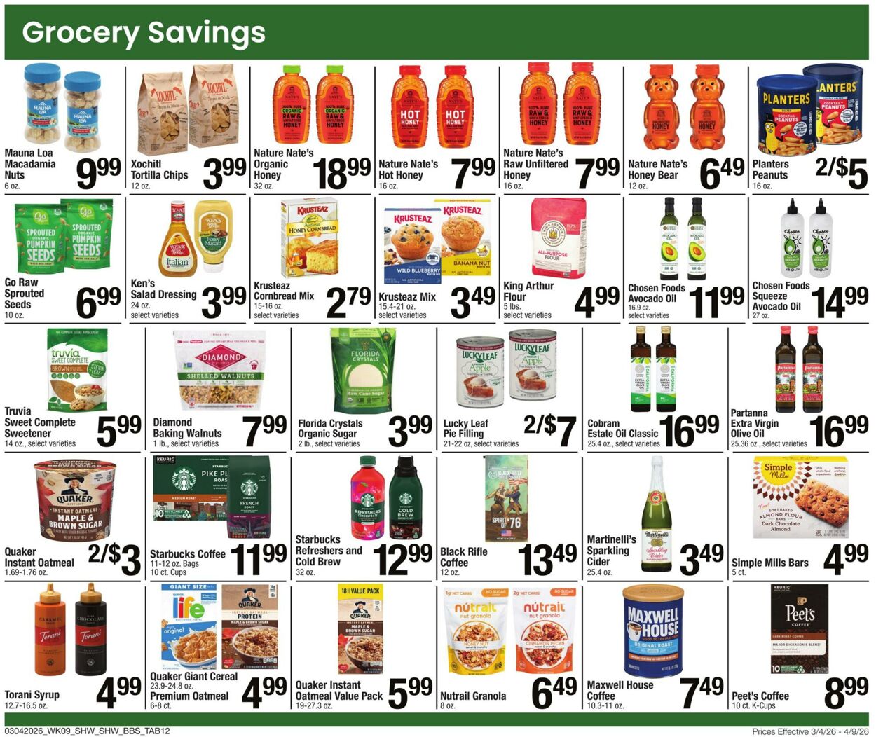 Weekly ad Shaws 03/04/2026 - 04/09/2026