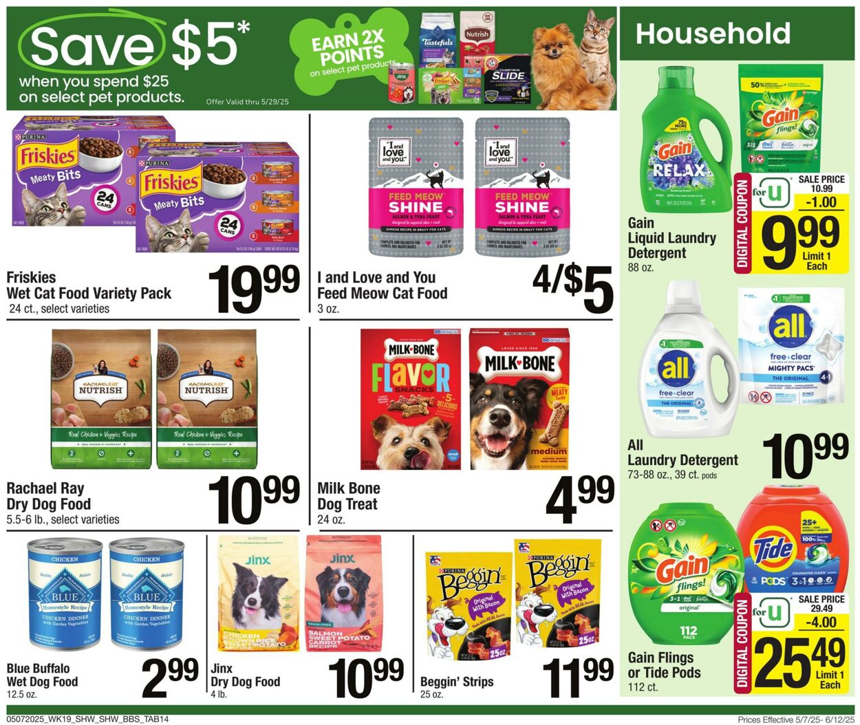 Weekly ad Shaws 05/07/2025 - 06/12/2025