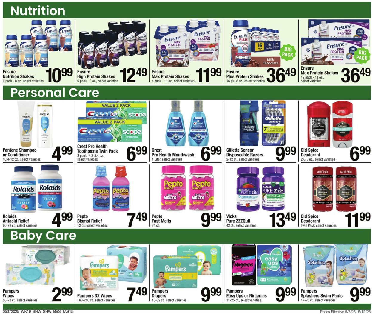 Weekly ad Shaws 05/07/2025 - 06/12/2025