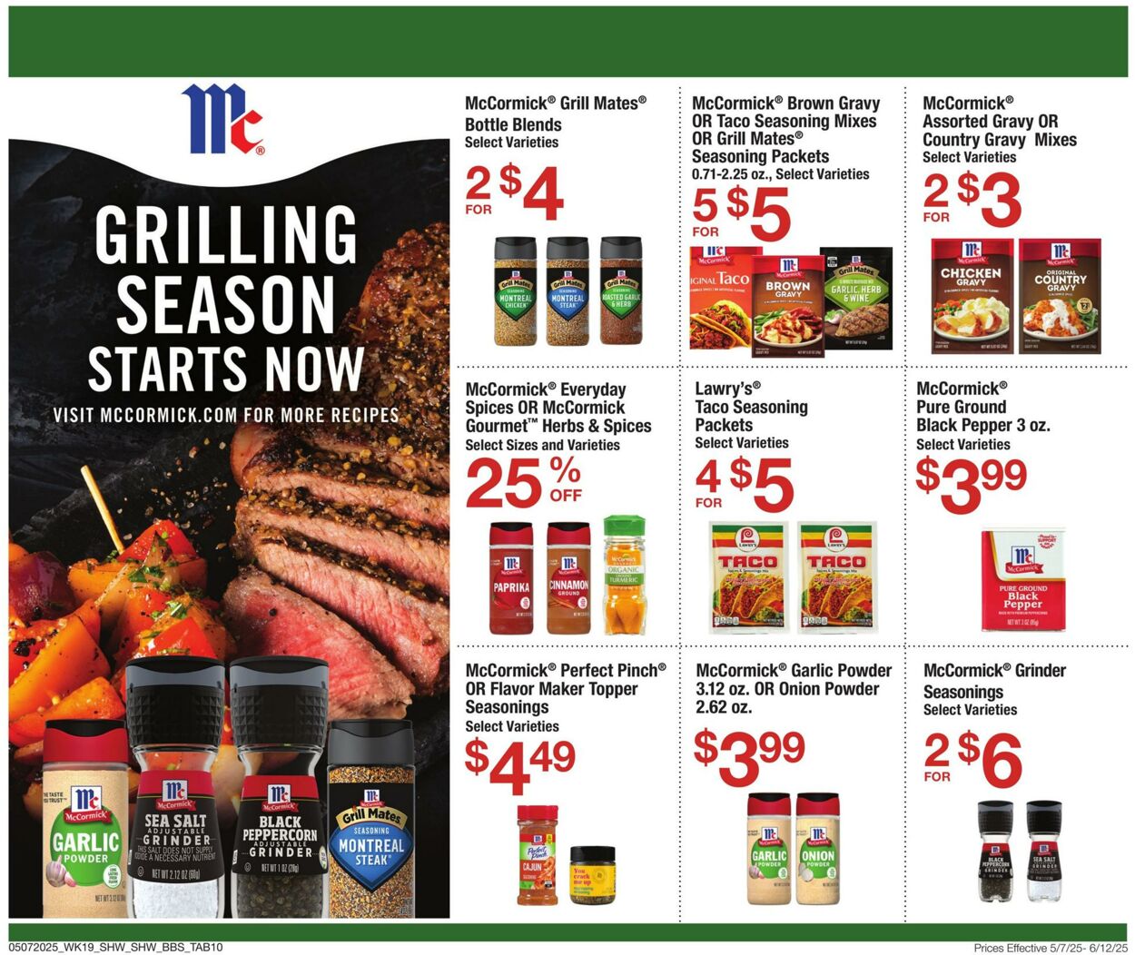 Weekly ad Shaws 05/07/2025 - 06/12/2025