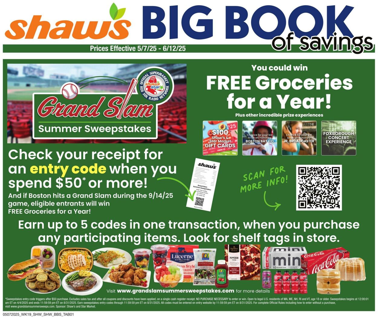 Weekly ad Shaws 05/07/2025 - 06/12/2025