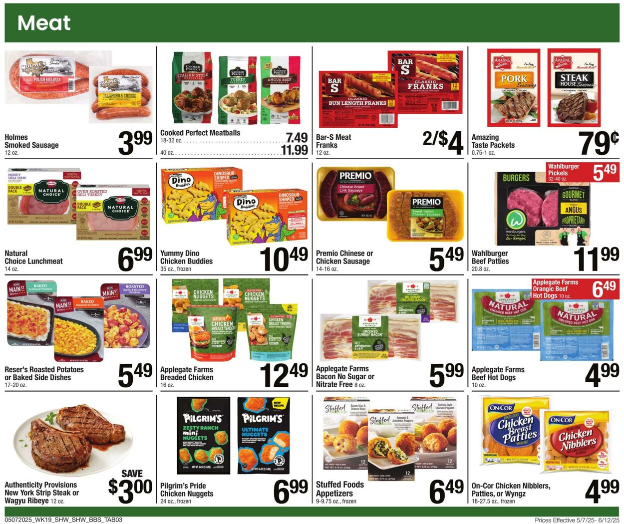 Weekly ad Shaws 05/07/2025 - 06/12/2025