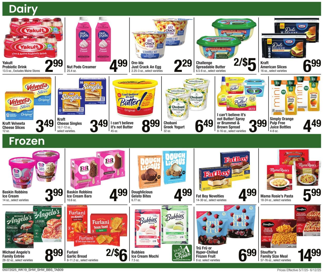 Weekly ad Shaws 05/07/2025 - 06/12/2025