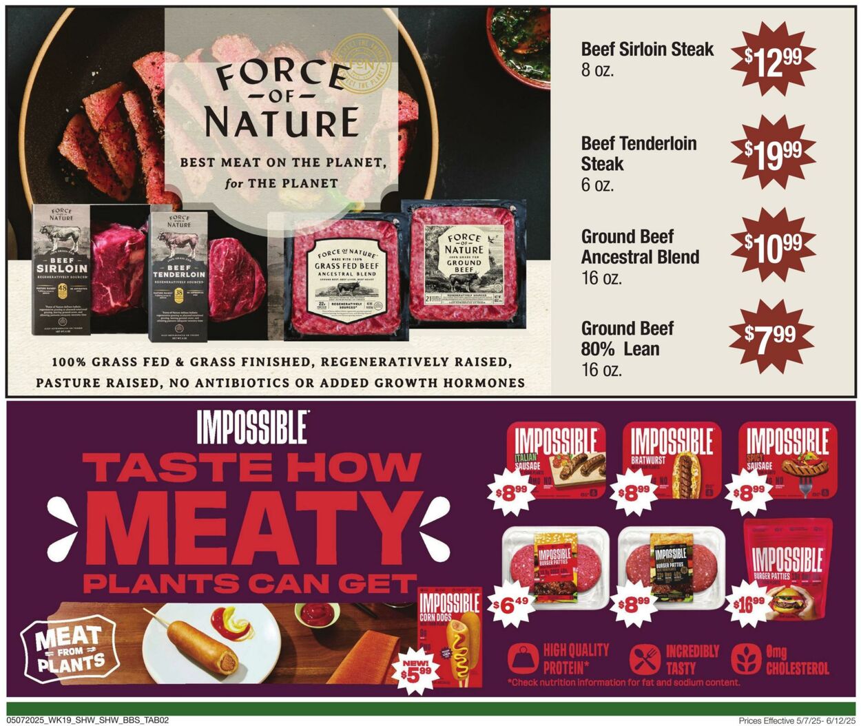 Weekly ad Shaws 05/07/2025 - 06/12/2025