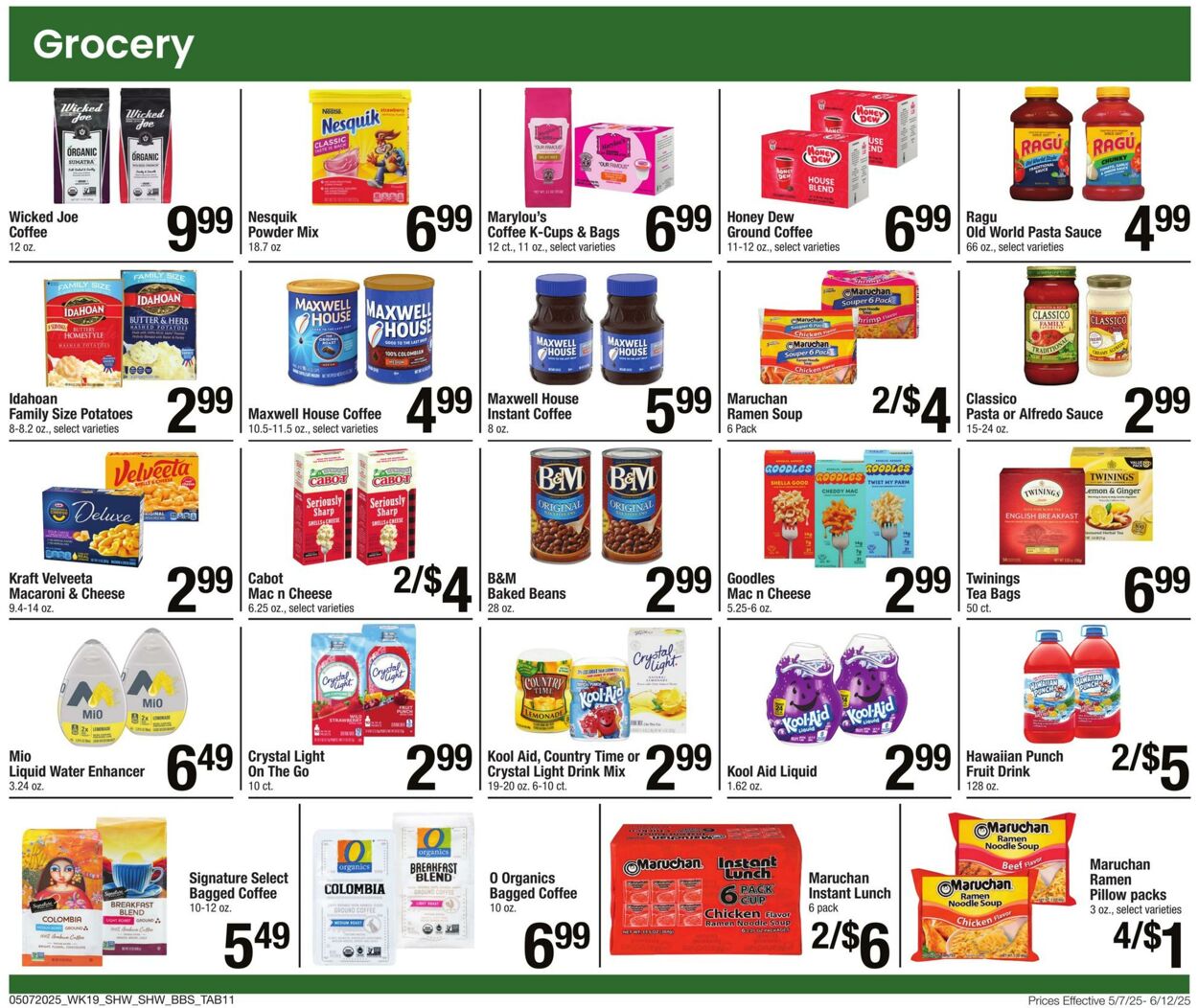 Weekly ad Shaws 05/07/2025 - 06/12/2025