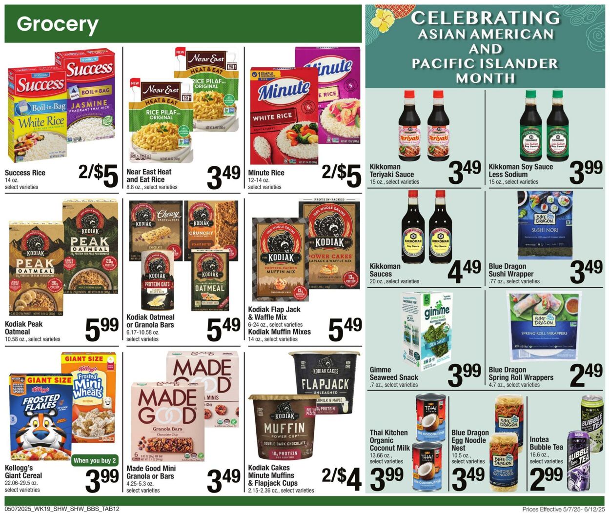 Weekly ad Shaws 05/07/2025 - 06/12/2025