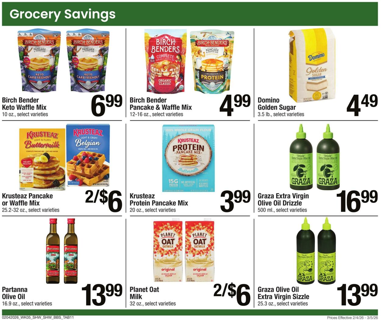 Weekly ad Shaws 02/04/2026 - 03/05/2026