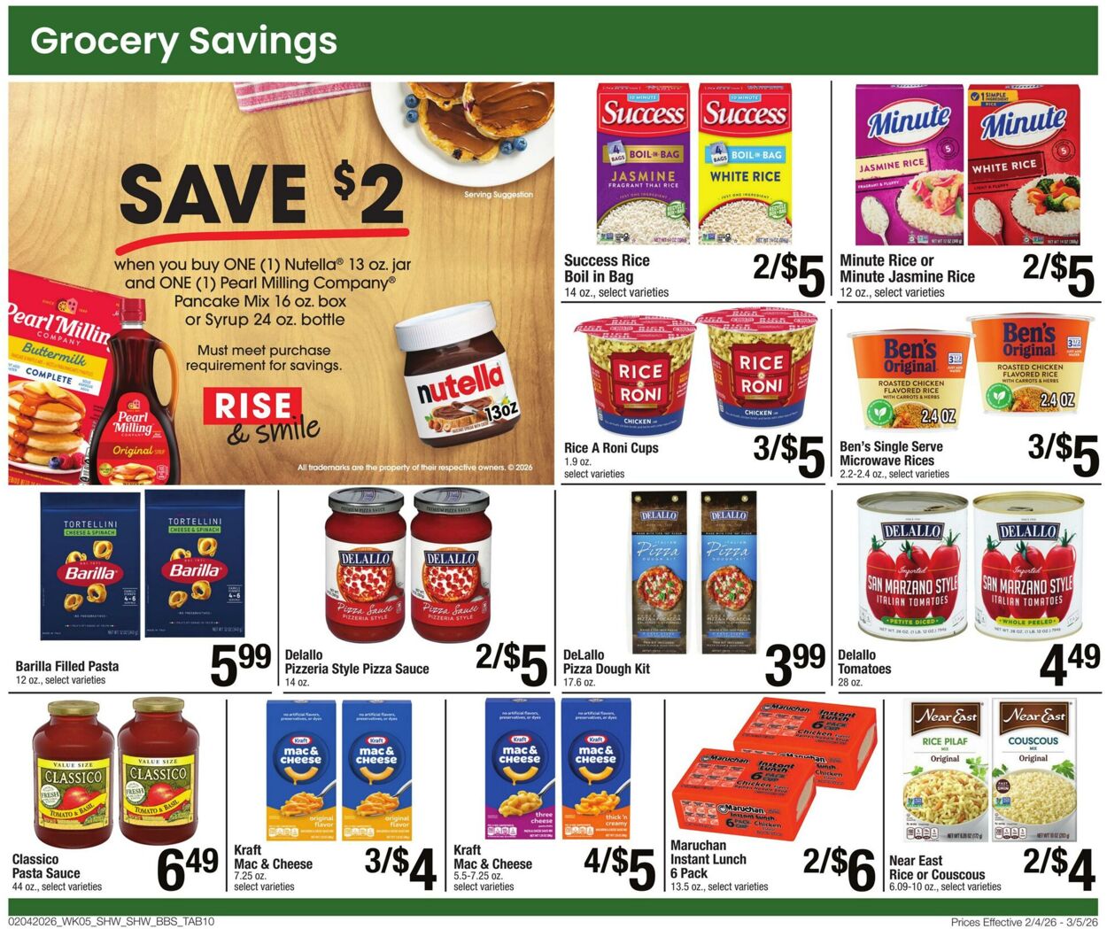 Weekly ad Shaws 02/04/2026 - 03/05/2026