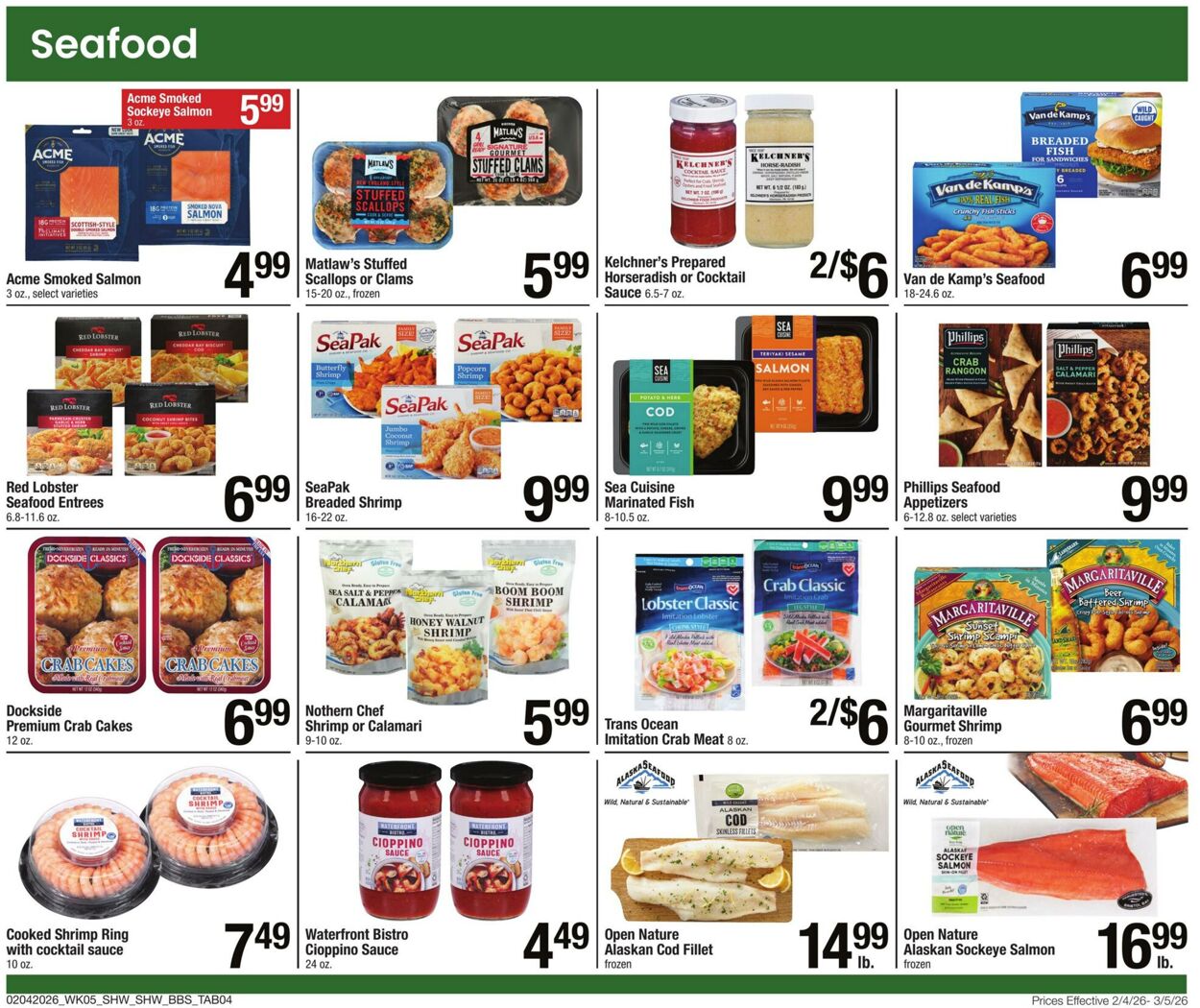 Weekly ad Shaws 02/04/2026 - 03/05/2026