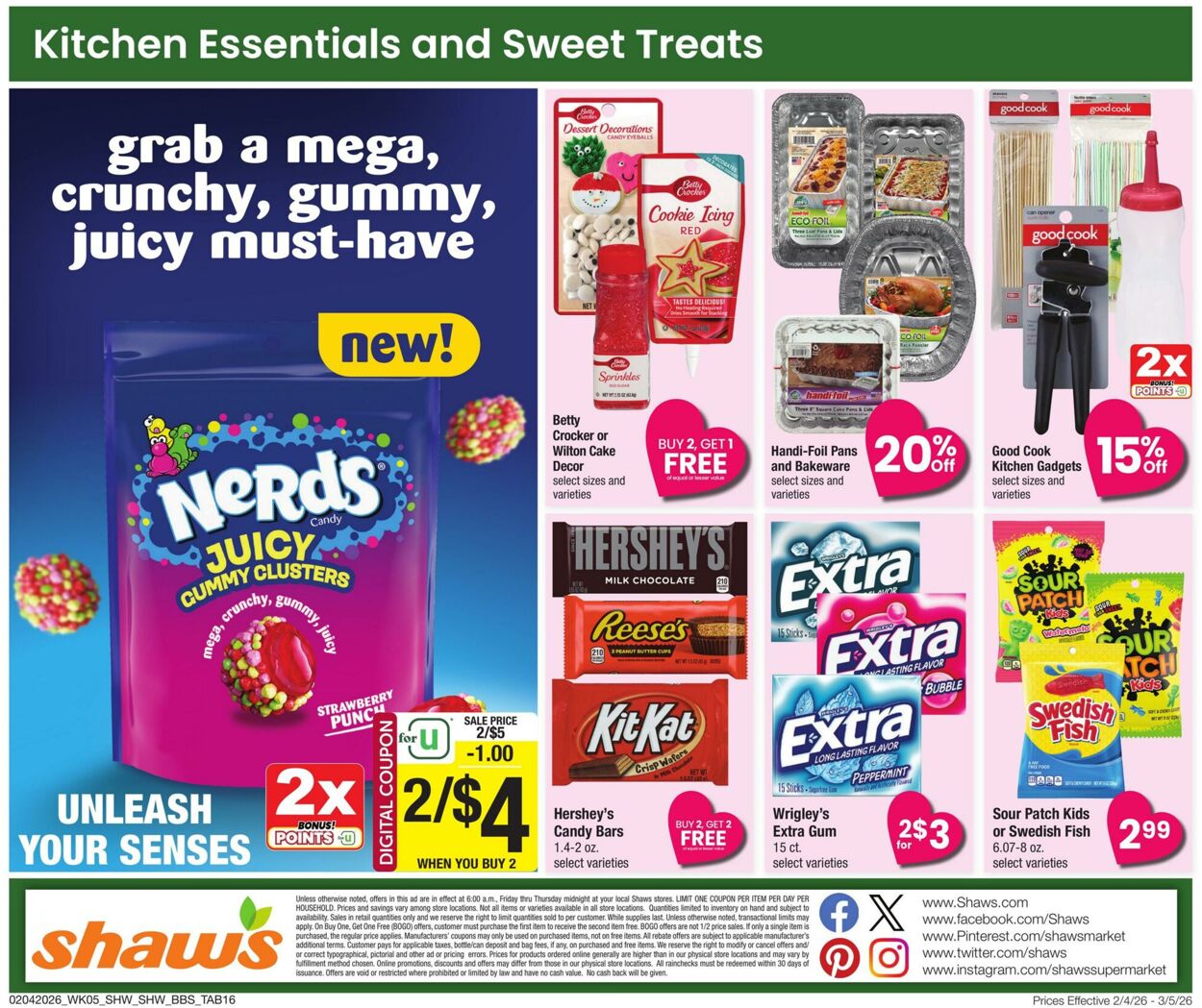 Weekly ad Shaws 02/04/2026 - 03/05/2026